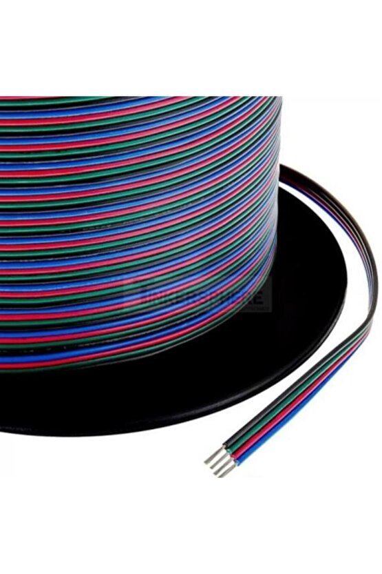 4 Pin Bant Flat Kablo 0.22 mm