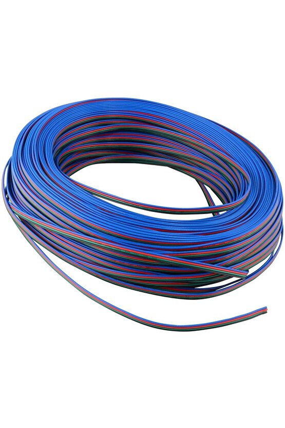 4 Pin Bant Flat Kablo 0.22 mm