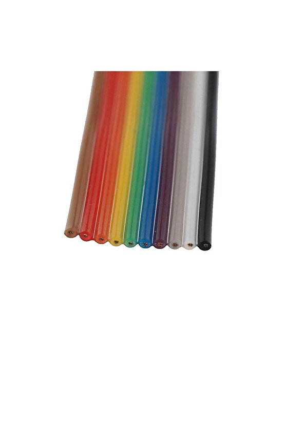8 Pin Bant Flat Kablo 0.22 mm