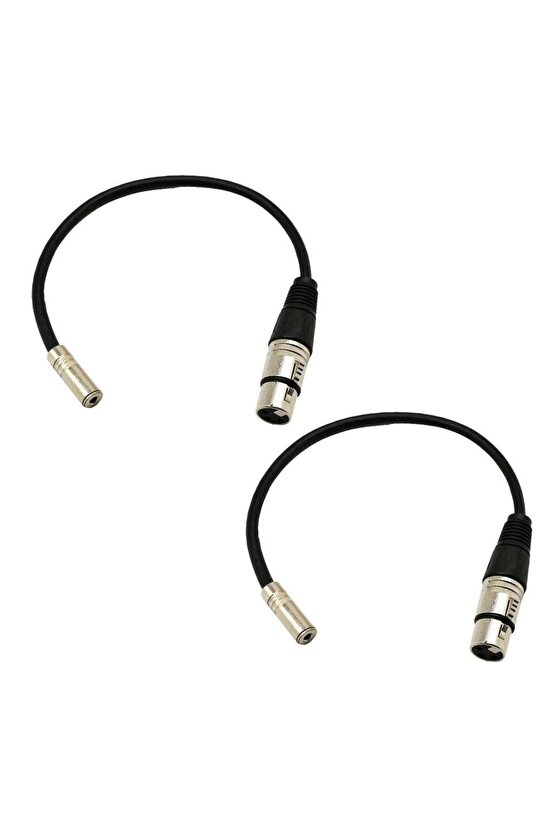 Xlr Dişi-3.5 mm Dişi Stereo Çevirici