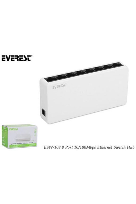 8 Port Switch Hub 10100