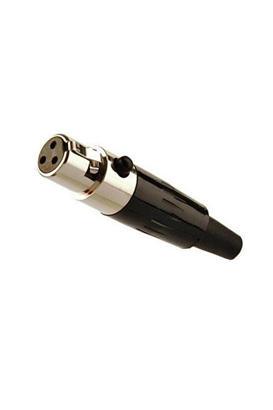 3 pin mini xlr dişi Konnektör