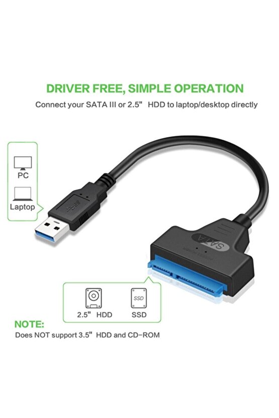 Usb 3.0 To Sata Çevirici
