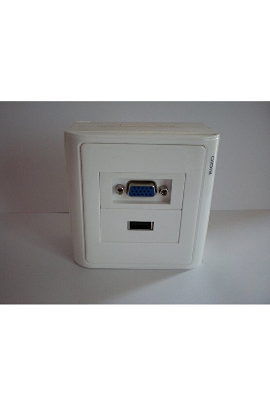 Vga+Usb Duvar Prizi