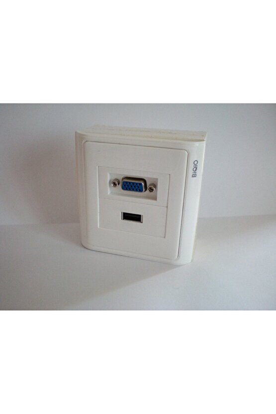 Vga+Usb Duvar Prizi