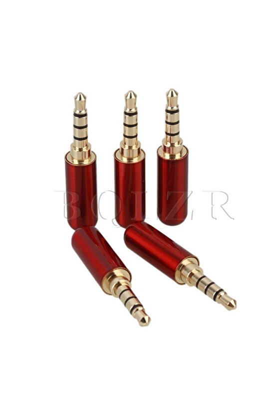 3.5mm Stereo Jack Metal Dört Boğumlu