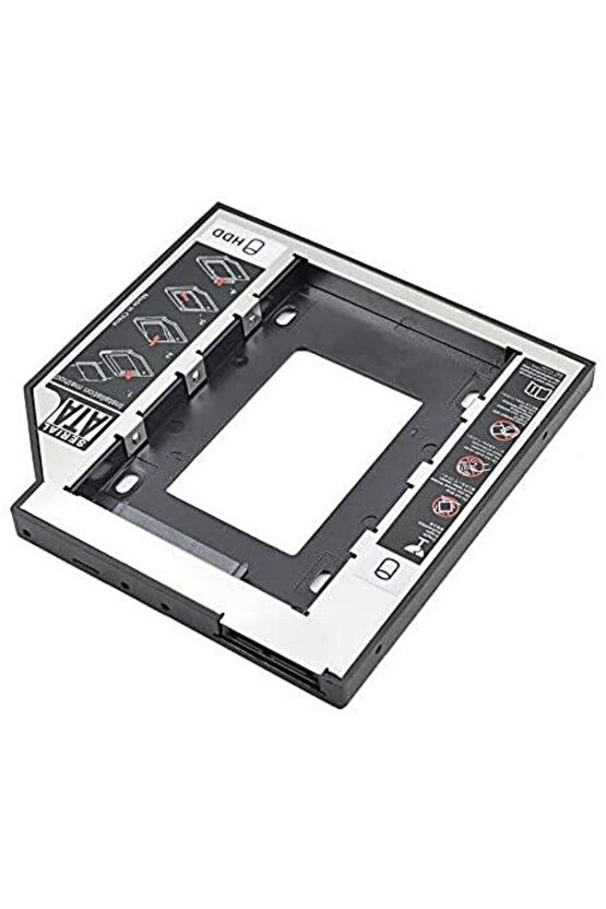 SATA to SATA 9.5mm Notebook Ekstra Hdd Yuvası
