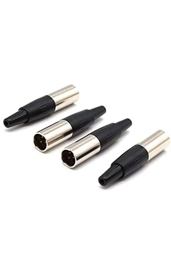 3 pin mini xlr erkek Konnektör