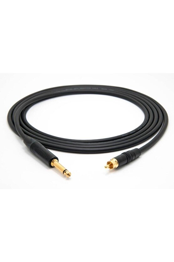 Rca To 6.3 Mm Mono Kablo 1.5 Metre