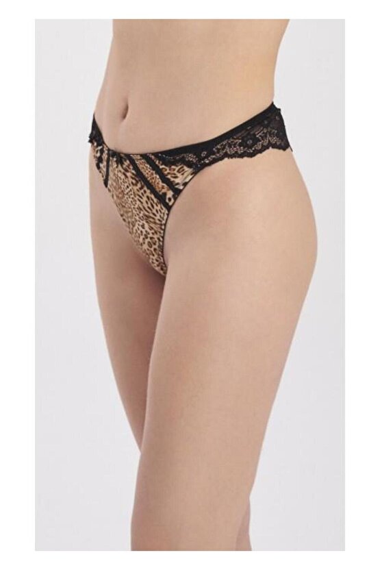 Moonlight 3209 Leopar Dantelli String