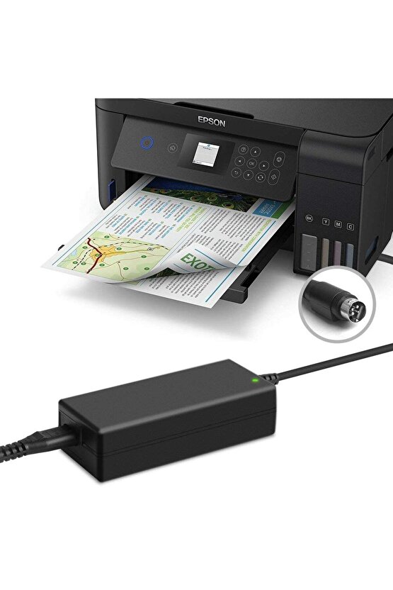 24 Volt Termal Printer Adaptörü 3 Pin