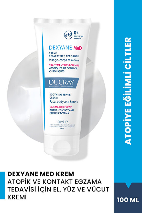 Dexyane MeD Atopik, Kontakt ve Kronik Egzama için Onarıcı Bakım Kremi 100 ml