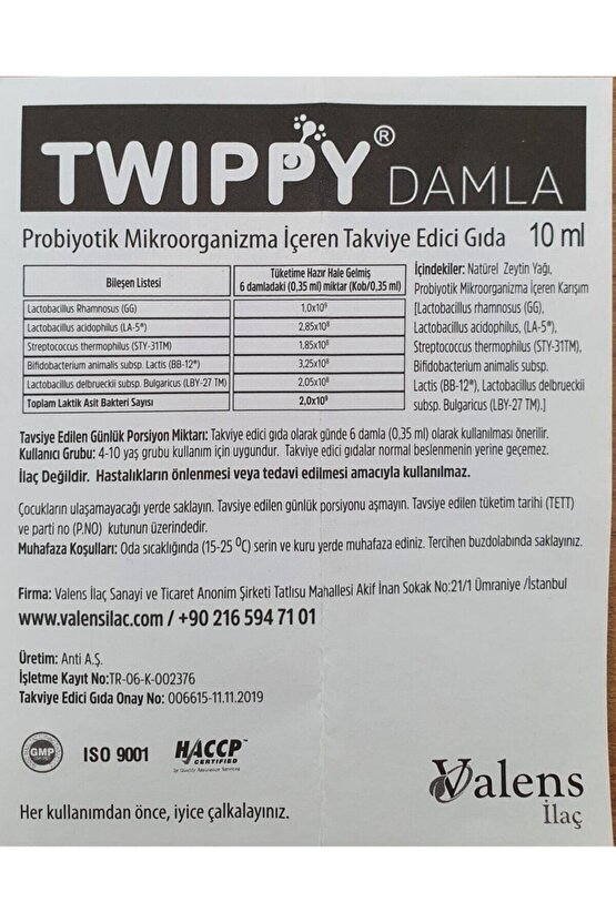 Twippy Damla 10ml