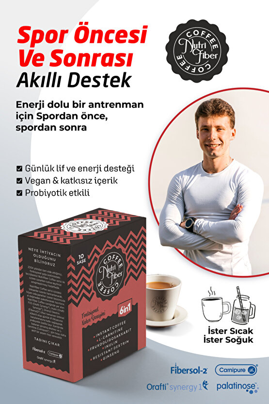 Detox Kahvesi, Hindiba Kahvesi Inülin,l-karnitin, Prebiyotik