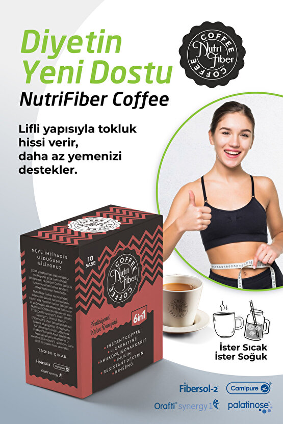 Detox Kahvesi, Hindiba Kahvesi Inülin,l-karnitin, Prebiyotik
