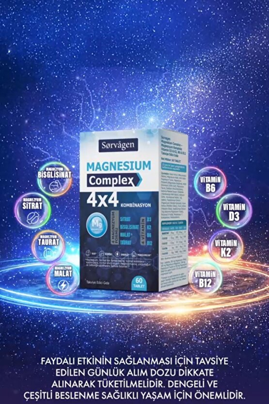 4x4 MAGNEZYUM COMPLEX - 60 Tablet