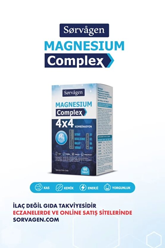 4x4 MAGNEZYUM COMPLEX - 60 Tablet