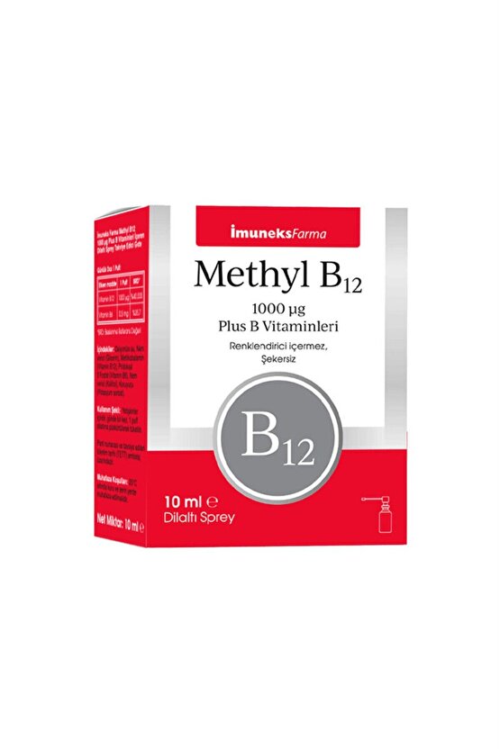Imuneks Farma B12 Sprey 1,000 mcg 10 ml