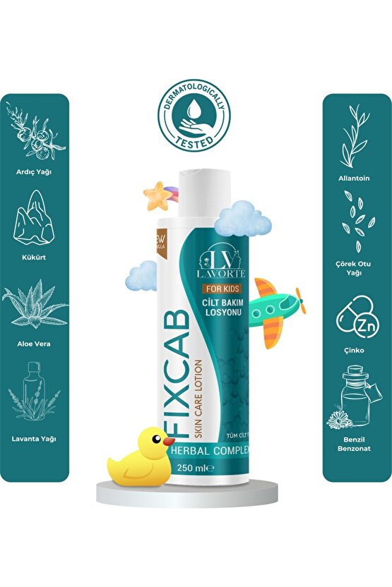 Fıxcab Çocuklar Için ( Ve ) Vücut Losyonu