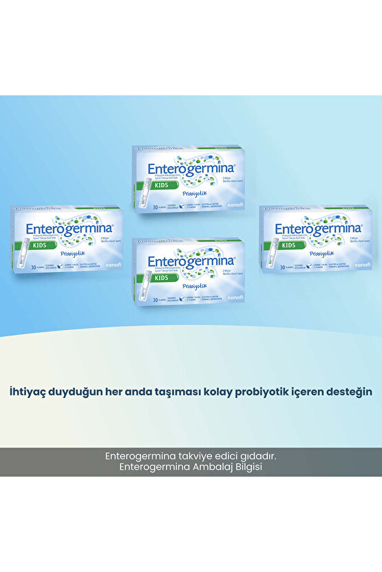 Kids 30 Flakon 2 Milyar Bacillus Clausii Sporu İçeren Probiyotik