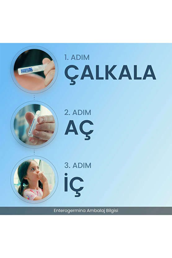 Kids 30 Flakon 2 Milyar Bacillus Clausii Sporu İçeren Probiyotik