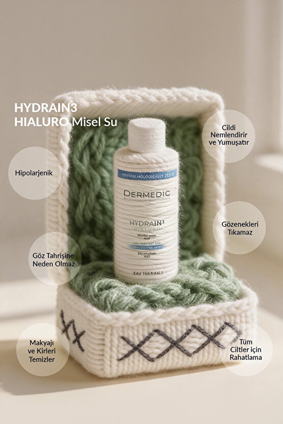 HYDRAIN3 HIALURO Misel Su H2O 200ML