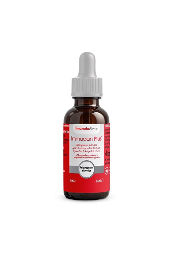Immucan Plus (Afrika Sardunyası) Alcohol Free 50 ml