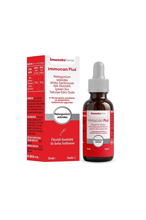 Immucan Plus (Afrika Sardunyası) Alcohol Free 50 ml