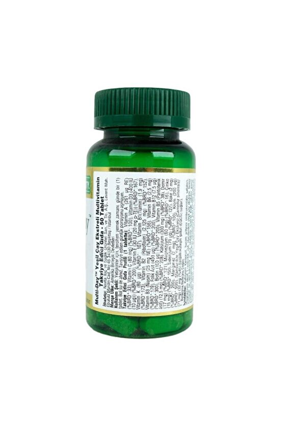 Multi-Day with Green Tea Extract 50 Tablet