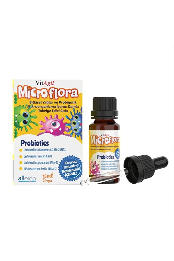 Vitagil Microflora Probiyotik Damla 15 ml