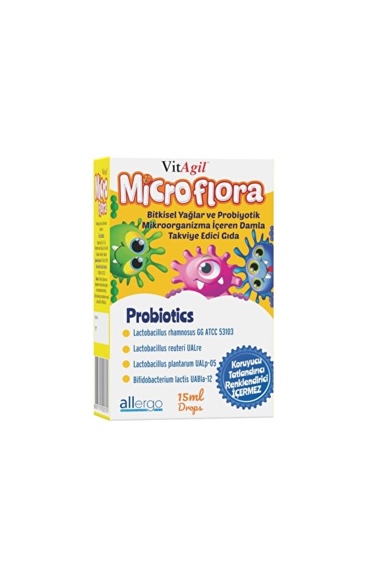 Vitagil Microflora Probiyotik Damla 15 ml