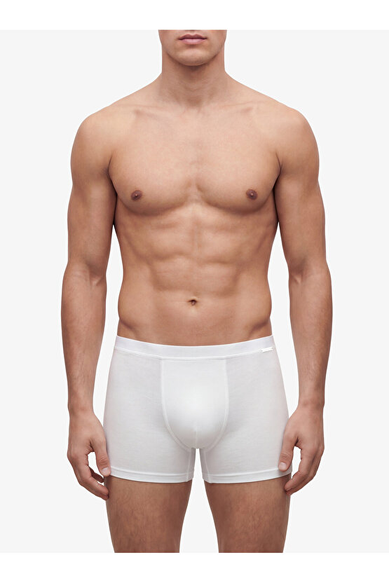 Erkek Modal Elastan Boxer Silver 9310 - Beyaz
