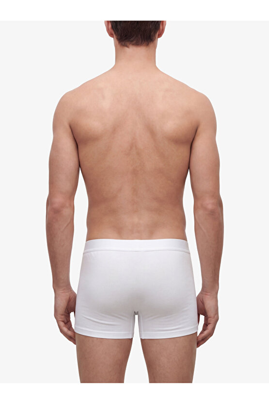 Erkek Modal Elastan Boxer Silver 9310 - Beyaz