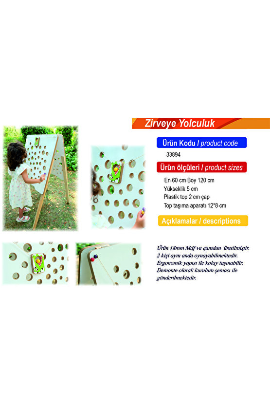 Zirveye Yolculuk Park Bahçe Oyunları