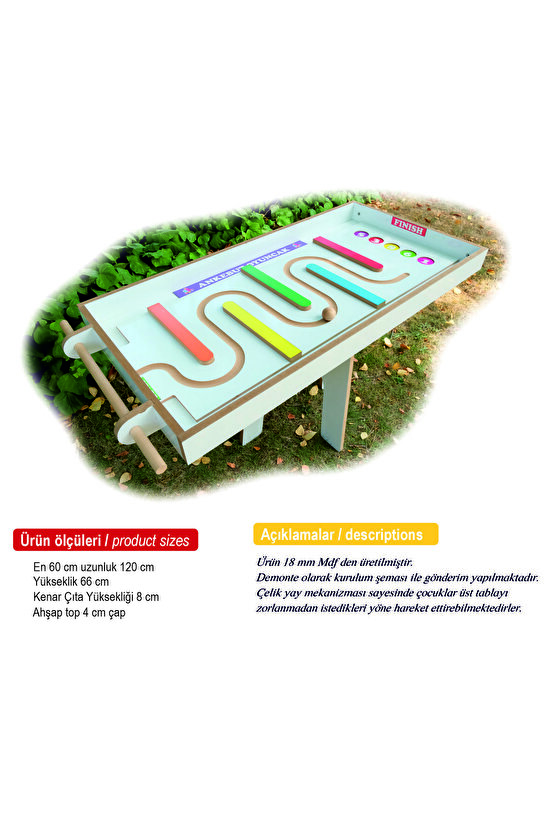 Hedef Çizgi Oyunu Bahçe Park Oyun Grupları