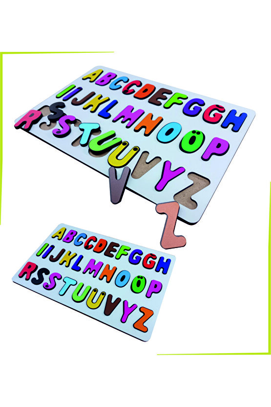 Kabartmalı Alfabe Puzzle