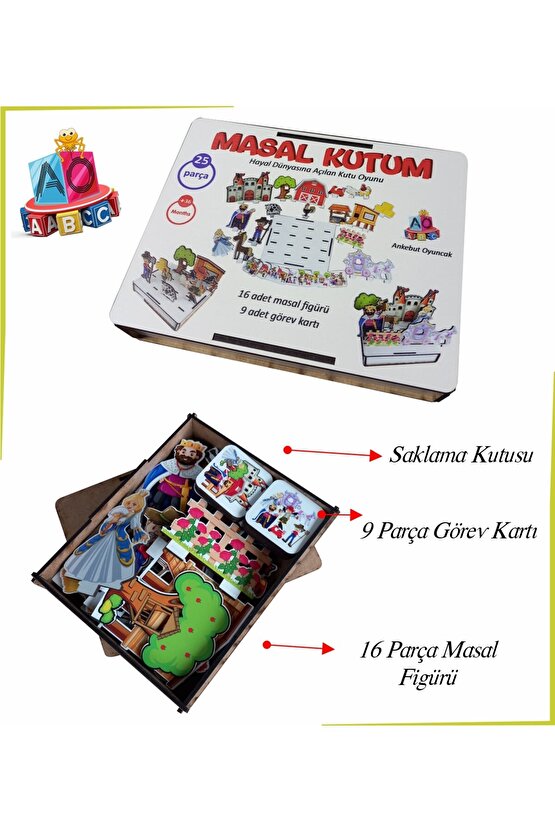 Montessori Masal Kutum Oyunu