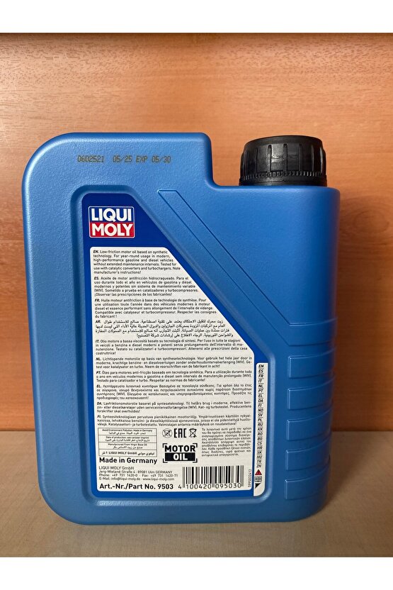 LIQUIMOLY 9503 10W-40 SUPER LEICHTLAUF 1LT