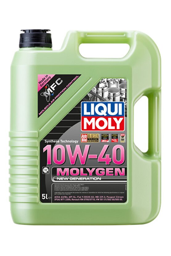 Molygen New Generation 10w-40 5 Litre ( 9911)