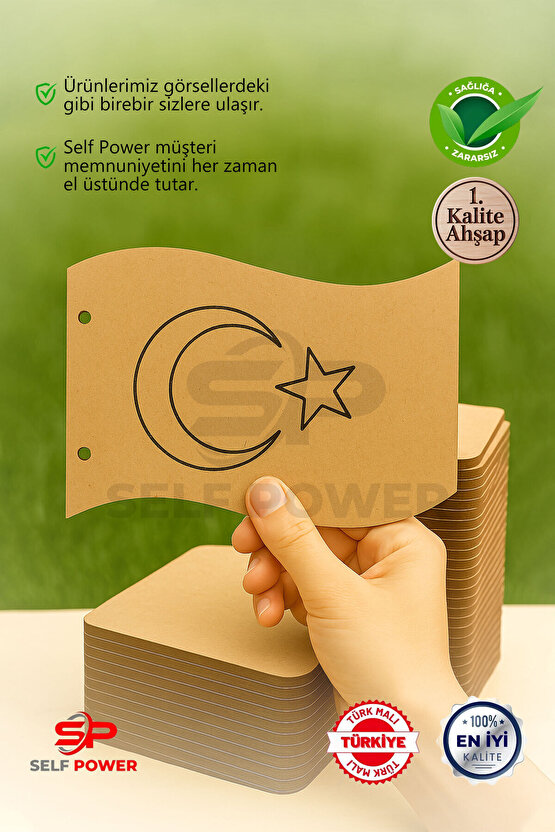 5 ADET 29 EKİM BOYAMA KARTI