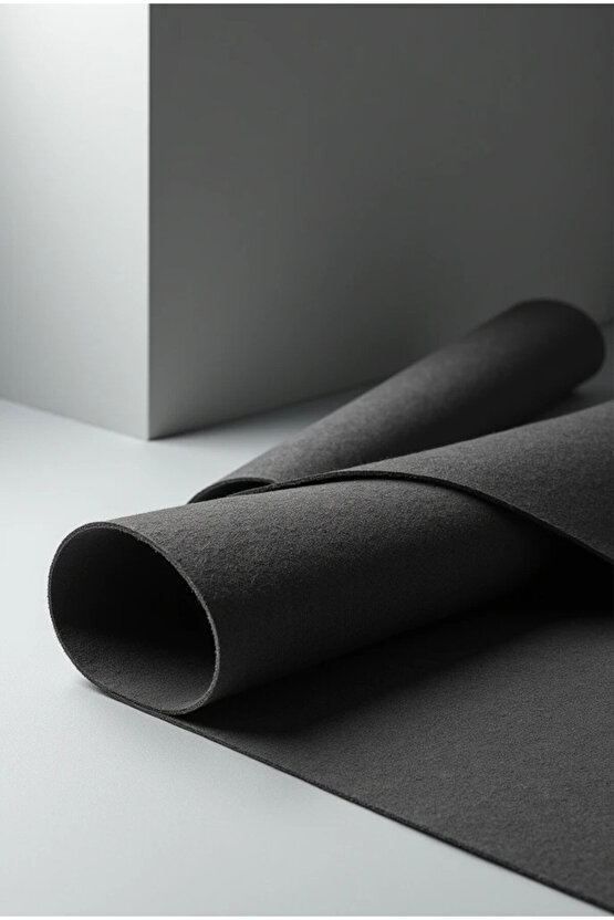 Gri Kalın Keçe Etkinlik Keçe Hobi Amaçlı Keçe 100x100 Cm-1 Metre, Metrelik