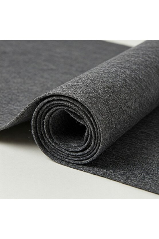 Gri Kalın Keçe Etkinlik Keçe Hobi Amaçlı Keçe 100x100 Cm-1 Metre, Metrelik
