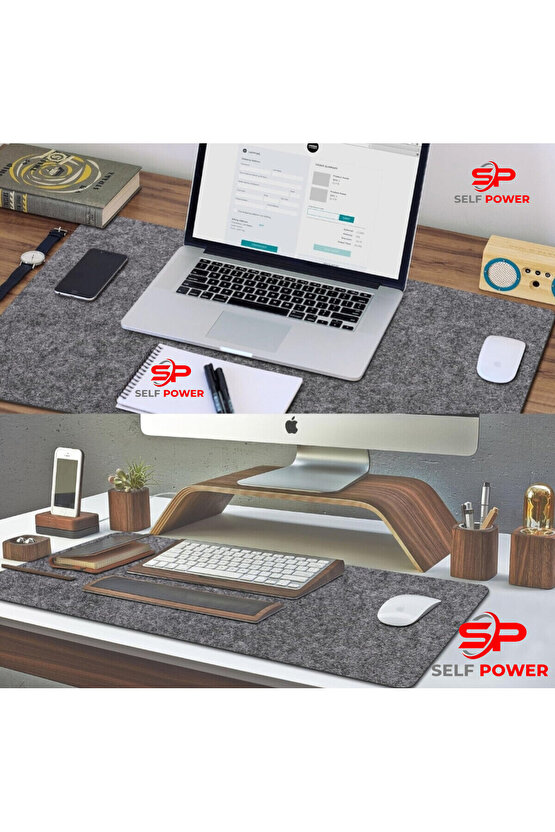 Ofis Oyuncu Ve Çalışma Masası Için Kaliteli Keçeden Masa Ve Mouse Matı Pad 100x100 Cm 1 Metre