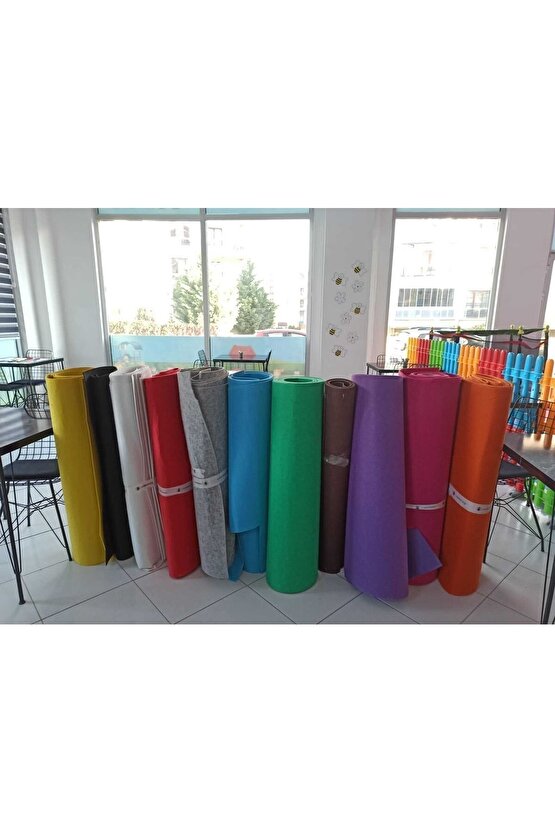 Asorti Kalın Keçe (3MM)10 Farklı Renk 50cm*70 cm Hobi