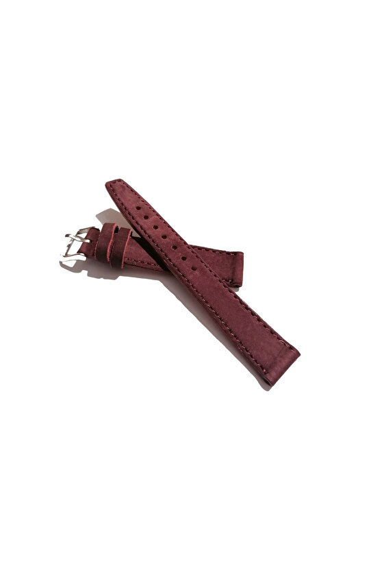 &Her Saate Uyumlu kadife görünümlü 16 mm bordo ( 414 )