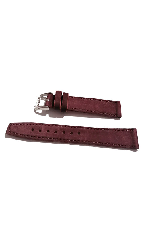 &Her Saate Uyumlu kadife görünümlü 16 mm bordo ( 414 )
