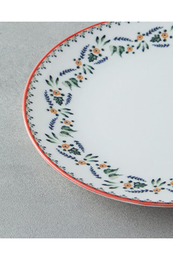 Charmsy Bone Porselen Pasta Tabağı 19 cm Renkli