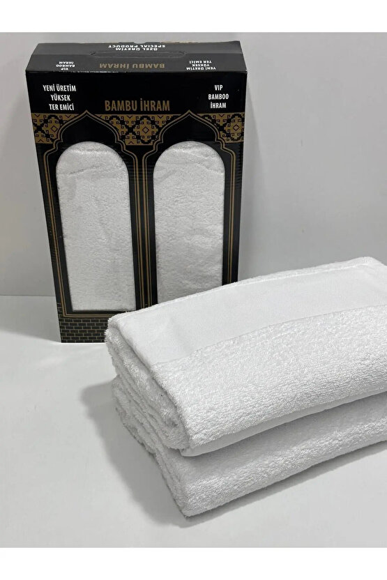 ihram - Hac ve Umre Ihramı - Pamuk Ihram - Bambu Ihram - 1 Adet