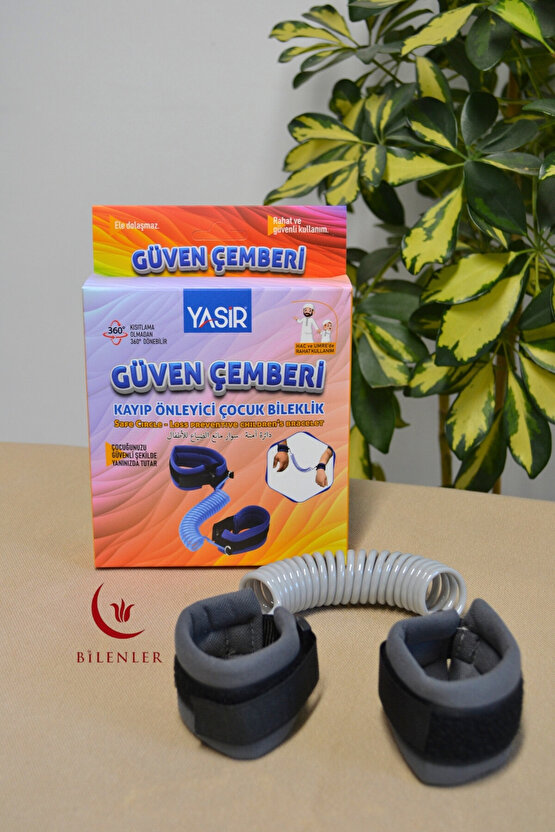 Hac Umre Kayıp Önleyici Güven Çemberi - Çocuk Güvenlik Bilekliği