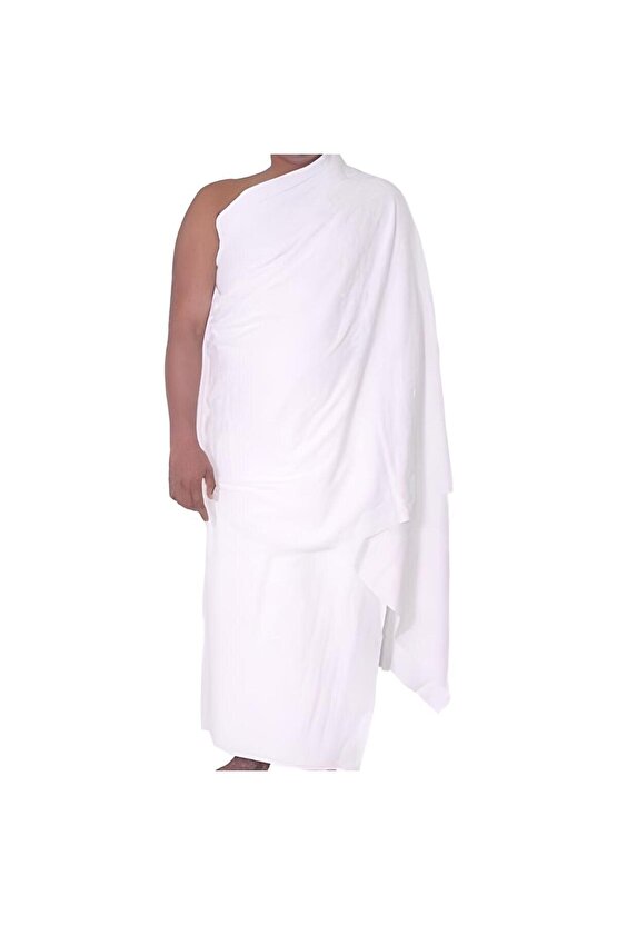 Lüks Erkek Hac Umre İhram Takımı 110x210 cm - 1400Gr İhram Kemeri Hediyeli